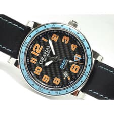 GRAHAM Silverstone Timezone 42mm GMT 2TZAS.B01A.L98S Overhauled 2025 Dec B&P