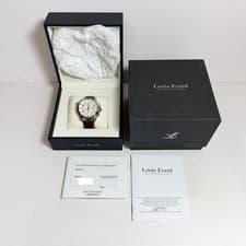 Louis Erard La Sportive Chronograph 78410 42MM White Stainless Steel Box Papers