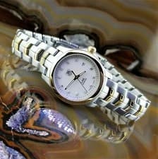 TAG HEUER  18K Gold Diamond Watch WFJ1351