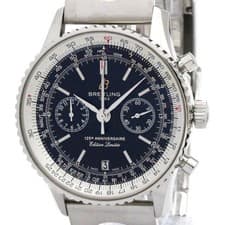 BREITLING Navitimer 125 Anniversary Steel Mens Watch A26322 Polished BF585452