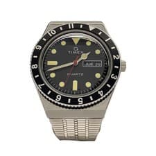 Import duty included for US buyers  Timex Quartz Analog Watch Stainless Steel Bl