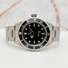 2000 Rolex Submariner 14060 Black Two Liner Dial