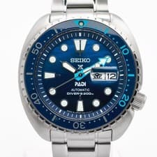 Seiko Prospex Turtle PADI SBDY125 Automatic 1.77in Case 7.87in Wrist