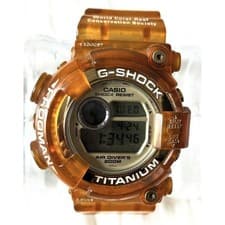 CASIO G-SHOCK FROGMAN W.C.C.S Orange Triple Manta Body Gold & Black belt