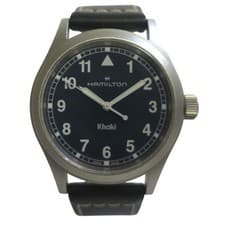 Import duty included for US buyers  Hamilton Khaki Field Quartz Watch  AB Free S