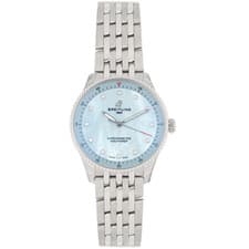 Breitling Navitimer 32 Steel Blue Mother of Pearl Dial 32mm A77320 Full Set