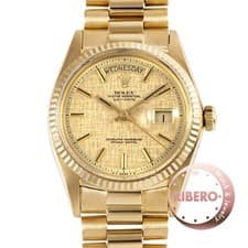 ROLEX Watches Made in 1972 Day date Sigma Dial Linen Mosaic 1803 Free Shipping