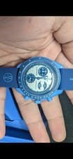 OMEGA Swatch Mission to the Super Blue Moonphase Watch