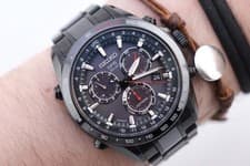 Seiko Astron Men's Black Watch - SBXB031 full Set 2025 44mm Working RARE 8”