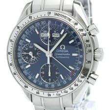 OMEGA Speedmaster Triple Date Steel Automatic Watch 3523.80 Polished BF589643