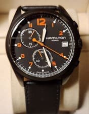 HAMILTON KHAKI PILOT PIONEER CHRONO Quartz H765820 41mm Men's Watch