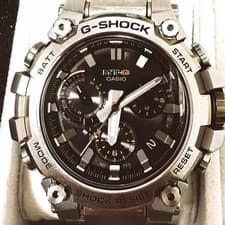 CASIO G-SHOCK MTG-B3000D-1A9JF Analog Digital Watch Bluetooth Silver