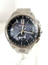 Seiko Brightz SAGA251 8B63-0AL0 Solar Radio Titanium Men's Watch Used
