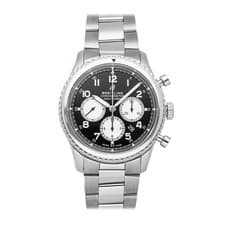 Breitling Navitimer 8 B01 Chrono Steel 43mm Auto Watch Bracelet AB0117131B1A1