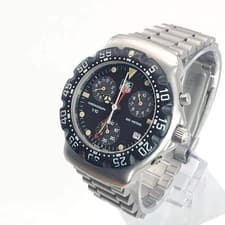 Vintage TAG Heuer Formula 1 Chronograph CA1211-R0 Black Men Quartz Watch Working