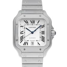 Cartier Santos de Cartier LM WSSA0035 second hand mens