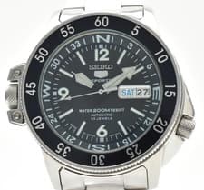 [Near MINT] SEIKO 5 Sports 7S36-01E0 Divers Day/Date Automatic Men's Watch JAPAN