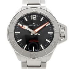 HAMILTON Hamilton Khaki Navy Open Water Auto H774850 300m Water Resistant Black