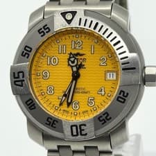 SECTOR Diving Team 1000 Automatic Yellow Dial Men's Watch from JP
