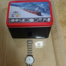 TISSOT Classic Jungfrau Railway 100th Anniversary Quartz Watch Used From Japan
