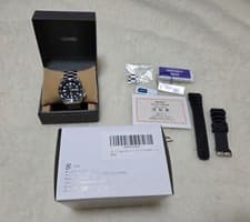 Seiko Black Boy SKX007KC Automatic Dive Watch Used Tested From Japan
