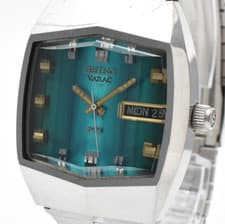 [EXC+5] Vintage SEIKO KS 5256-5000 King Seiko Vanac Green Dial Men's Watch JAPAN