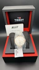 Tissot Chemin des Tourelles Powermatic 80 Two-Tone Automatic Watch, Box