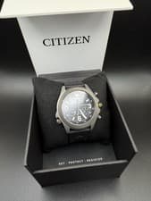 Citizen Men's Watch Promaster Land Ana-Digi Black Dial Rubber Strap JV1007-07E