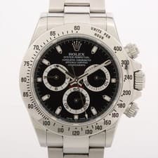 Rolex Cosmograph Daytona 116520 SS SS AT black dial