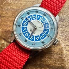 Citizen Kinder Time Hand Wind Wristwatch 60s Vintage Timepiece Authentic