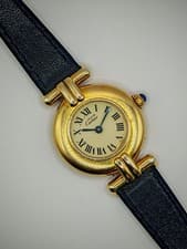 Cartier 590002 - Vermeil Quartz Ladies Watch - Authentic - Original - Serviced