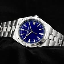 2019 Vacheron Constantin Overseas 41mm Blue Dial Complete Set 4500V/110A-B128