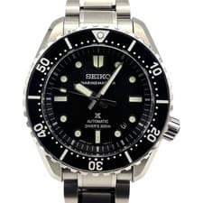 SEIKO Prospex Marine Master 1968 Heritage SBDX065 Black SS Men s Watch Used