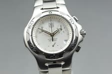 READ! Vintage [Near MINT] Tag Heuer Professional CL1210 Chronograph Mens Watch