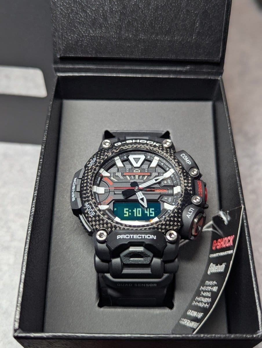 CASIO G-SHOCK Gravitymaster GR-B200-1AJF Analog Digital Watch New item with Box