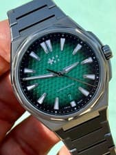 Christopher Ward Titanium 12 Aurora Green Automatic Watch COSC Twelve