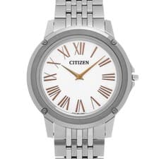CITIZEN Eco-Drive One AR5020-52A White Dial Stainless Steel Solar 39mm #W3081