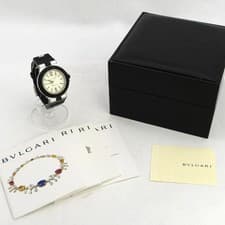 BVLGARI Aluminum Date Automatic Men's Watch AL38TA Men's Box Booklet Accessary