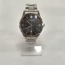 Victorinox 241473 Quartz Analog Watch Stainless Steel 10ATM Sapphire Crystal Use