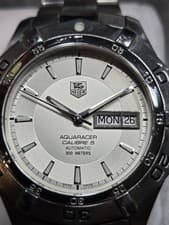 TAG Heuer Aquaracer Calibre 5 Automatic WAF2011 41mm Day Date 300M Swiss Men's W