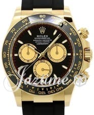 Rolex Daytona Yellow Gold "Newman" Black Oysterflex Rubber 126518LN BRAND NEW