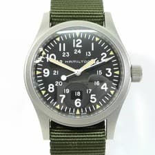 HAMILTON Khaki Field H69439931 Black Case Size 4.2cm Men's Used Watch #41014