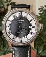 Tissot Bridgeport Black/Silver Men's Watch - T097.407.16.053.00
