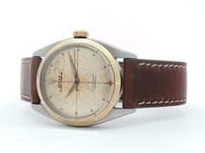 Rolex Oyster Perpetual Zephyr 14kt Yellow Gold & Stainless Steel Gold Dial 6582