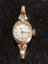 Vintage Bulova Watch 14k Gold No Band 5.50 Grams NOT PLATED Or ROLLED
