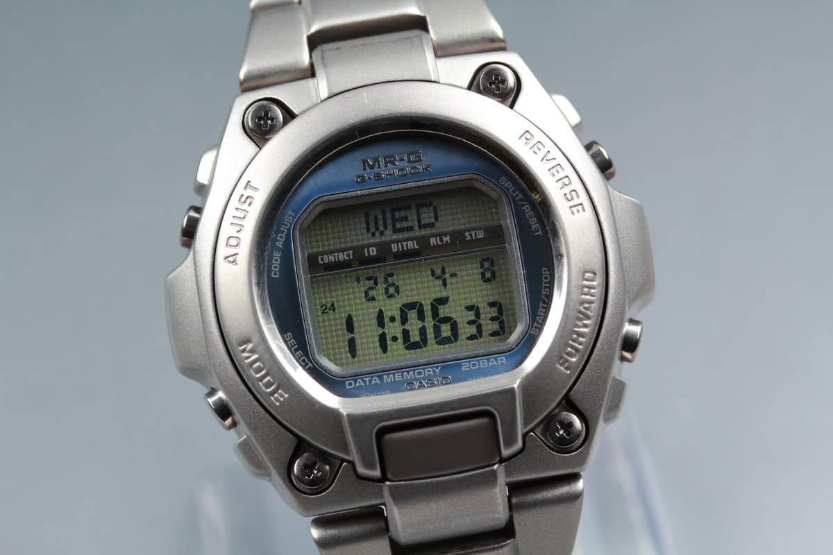 Rare [Near MINT] Casio G-Shock MR-G MRG-200T Titanium Quartz Men’s Watch JAPAN