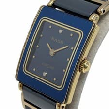 RADO DIASTAR 2P Diamond Black Dial Ladies Watch 153.0283.3 Quartz