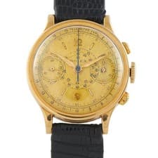 Rolex Anti-Magnetic Chronograph Yellow Gold Watch 2811