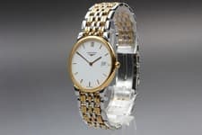 [Almost MINT]  LONGINES Grand Classic L5.632.3 Date White Dial Quartz From JAPAN