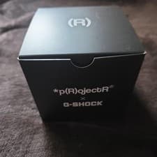 p(R)jectR G-SHOCK Digital Watch Black PROTECTION New